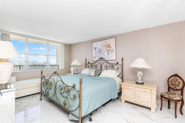 2101 S Ocean Dr Unit 2707, Hollywood, FL 33019 - bedroom with light marble finish floors