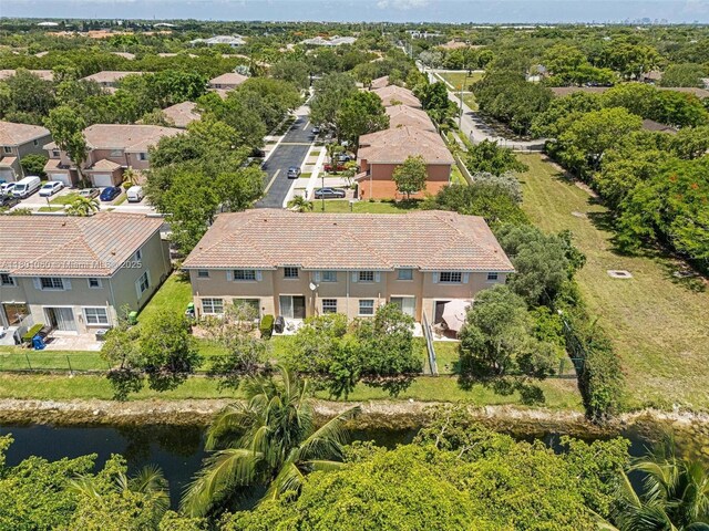 3869 NW 92nd Ave, Sunrise, FL 33351 - aerial view of property's location featuring nearby suburban area and a large body of water