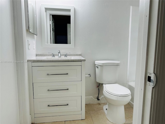 15221 SW 80th St Unit 304, Miami, FL 33193 - full bath with vanity, tile patterned flooring, and a bathtub
