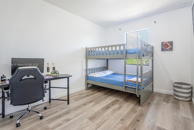 11456 SW 254th St, Homestead, FL 33032 - bedroom featuring wood finished floors and an office area