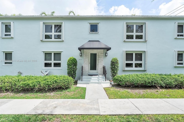 7635 SW 57th Ave Unit 2, South Miami, FL 33143 - view of property featuring stucco siding