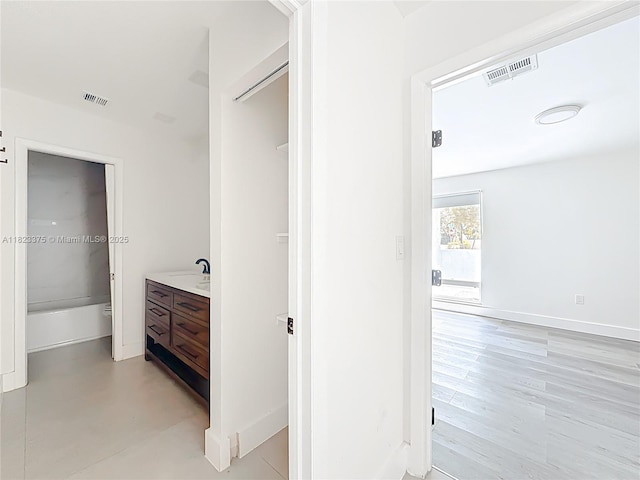 4996 SW 95th Ave, Cooper City, FL 33328 - hall with baseboards