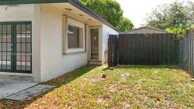 4996 SW 95th Ave, Cooper City, FL 33328 - view of yard with french doors