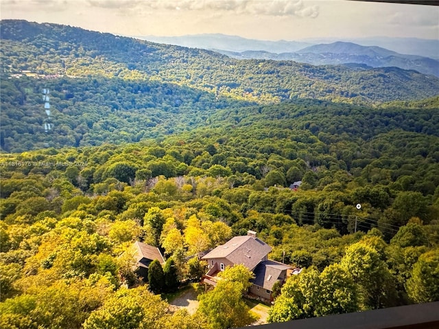 200 Summit Lodge Rd, Nc, NC 28604 - view of subject property with a forest and a mountainous background