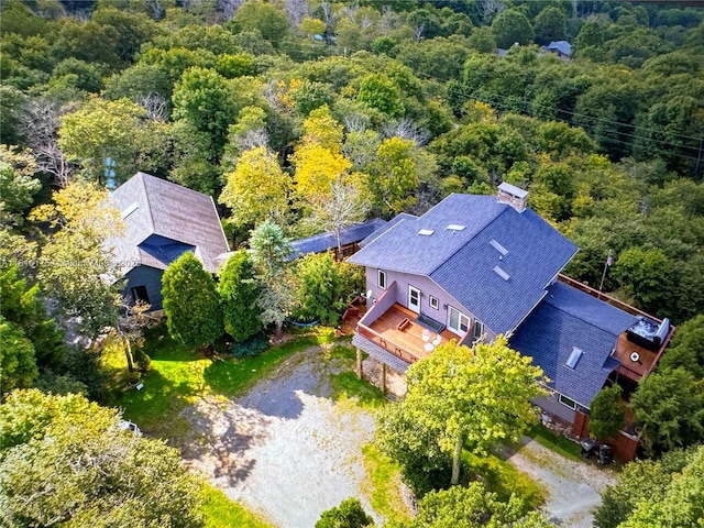 200 Summit Lodge Rd, Nc, NC 28604 - view of subject property with a heavily wooded area