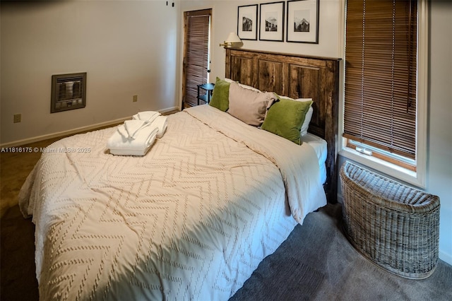 200 Summit Lodge Rd, Nc, NC 28604 - carpeted bedroom with baseboards and heating unit