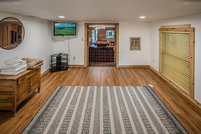200 Summit Lodge Rd, Nc, NC 28604 - living room featuring light wood finished floors and recessed lighting