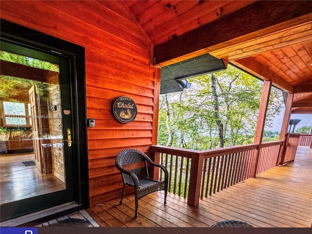 200 Summit Lodge Rd, Nc, NC 28604 - view of wooden deck