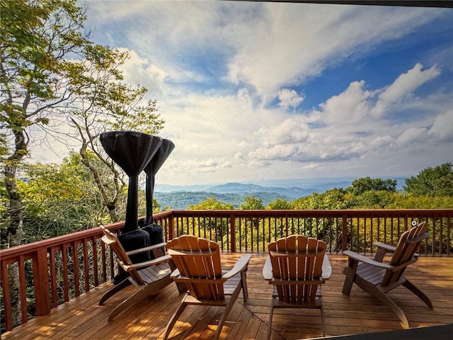 200 Summit Lodge Rd, Nc, NC 28604 - view of deck