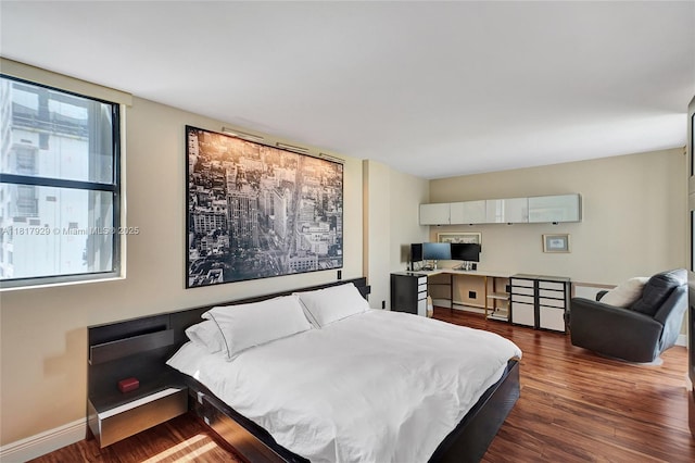 20225 NE 34th Ct Unit 1014, Aventura, FL 33180 - bedroom with wood finished floors and an office area
