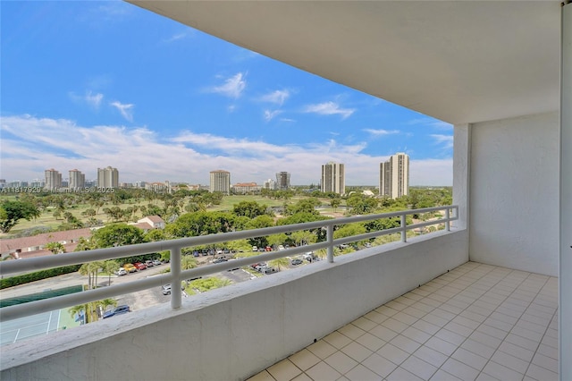 20225 NE 34th Ct Unit 1014, Aventura, FL 33180 - balcony with a skyline view