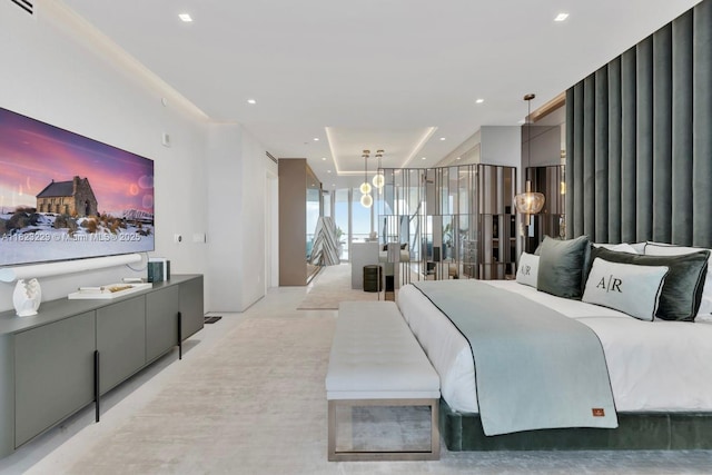 16901 Collins Ave Unit 5103, Sunny Isles Beach, FL 33160 - bedroom featuring recessed lighting