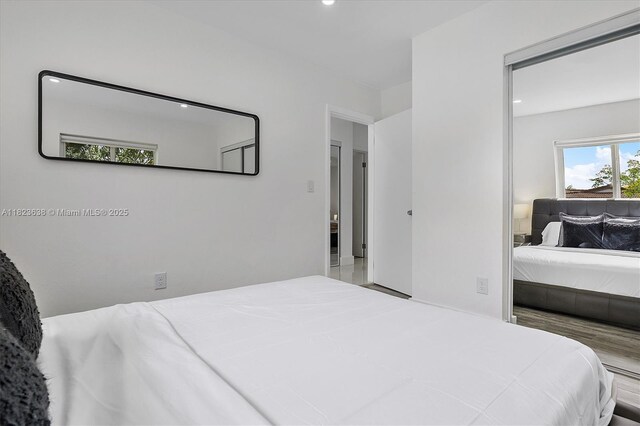10361 SW 119th St, Miami, FL 33176 - bedroom with recessed lighting and wood finished floors
