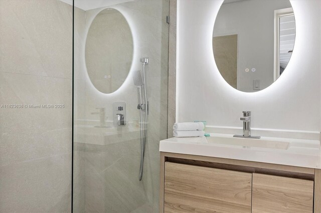10361 SW 119th St, Miami, FL 33176 - full bathroom with walk in shower and vanity