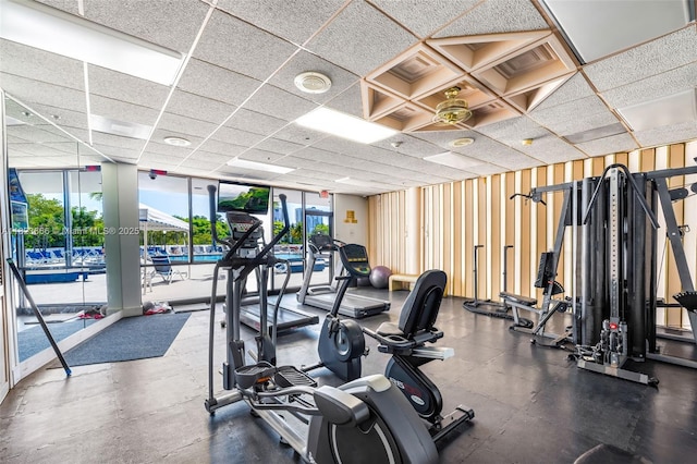 3731 N Country Club Dr Unit 2023, Aventura, FL 33180 - view of gym