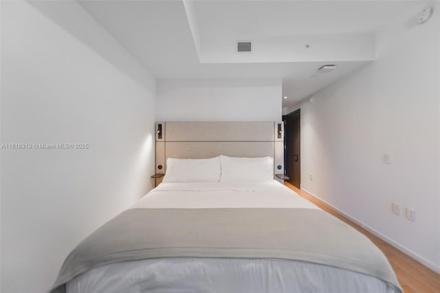 398 NE 5th St Unit 2407, Miami, FL 33132 - bedroom featuring light wood finished floors and baseboards