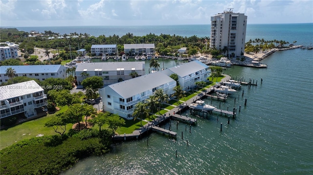 95 Coco Plum Dr Unit 1A, Marathon, FL 33050 - bird's eye view of a nearby body of water and apartment complex