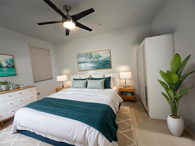 14745 SW 9th St Unit 3109, Pembroke Pines, FL 33027 - bedroom featuring ceiling fan