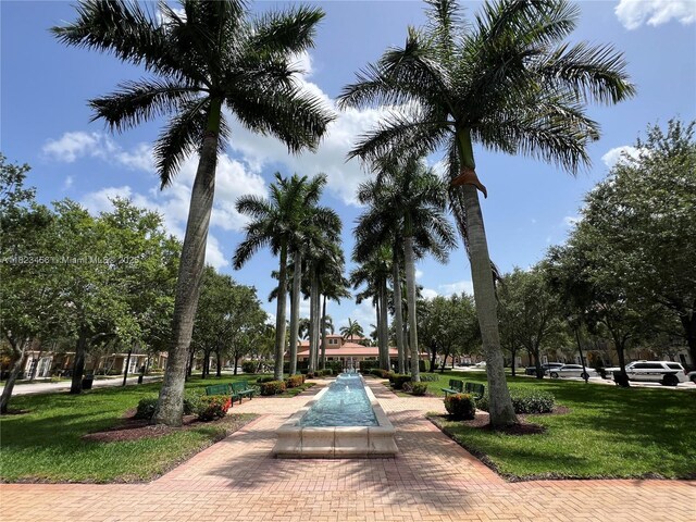 14745 SW 9th St Unit 3109, Pembroke Pines, FL 33027 - view of property's community with a lawn