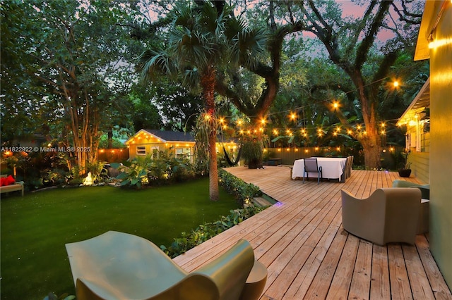 842 NW 9th Ct, Miami, FL 33136 - deck with a lawn