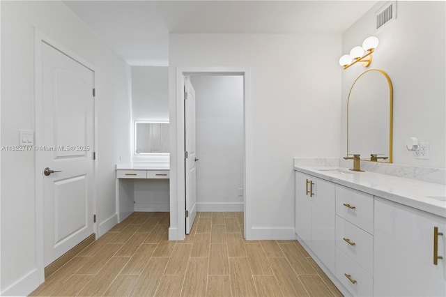 5401 Fillmore St, Hollywood, FL 33021 - bathroom with double vanity and baseboards