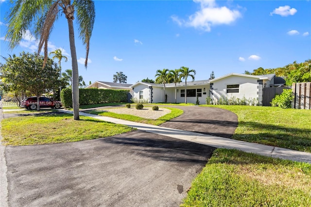 5401 Fillmore St, Hollywood, FL 33021 - single story home with stucco siding and asphalt driveway