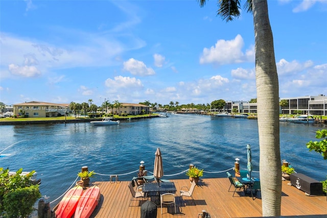 777 S Federal Hwy Unit 201G, Pompano Beach, FL 33062 - dock area featuring a water view