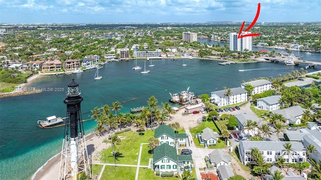 2639 N Riverside Dr Unit 1203, Pompano Beach, FL 33062 - aerial view of property's location with a nearby body of water