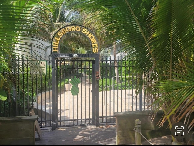 2639 N Riverside Dr Unit 1203, Pompano Beach, FL 33062 - view of gate