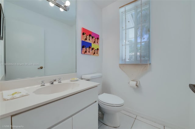 6670 SW 69th Ln, South Miami, FL 33143 - bathroom featuring tile patterned floors and vanity