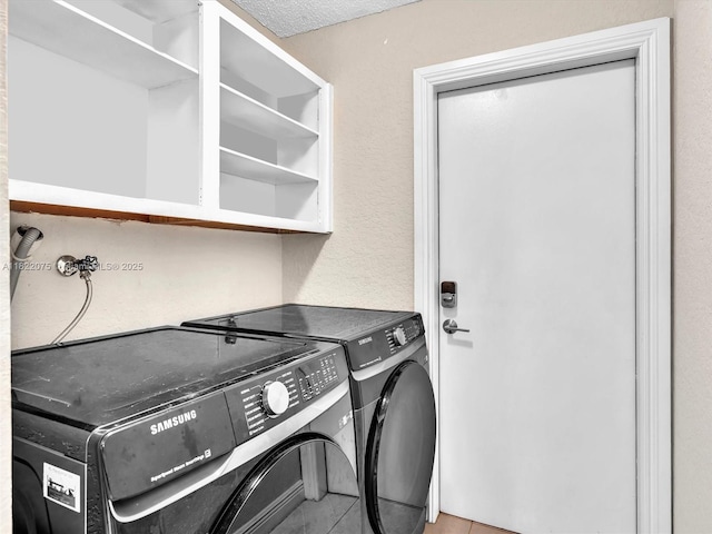 3920 NW 20th St, Coconut Creek, FL 33066 - washroom with independent washer and dryer and tile patterned flooring