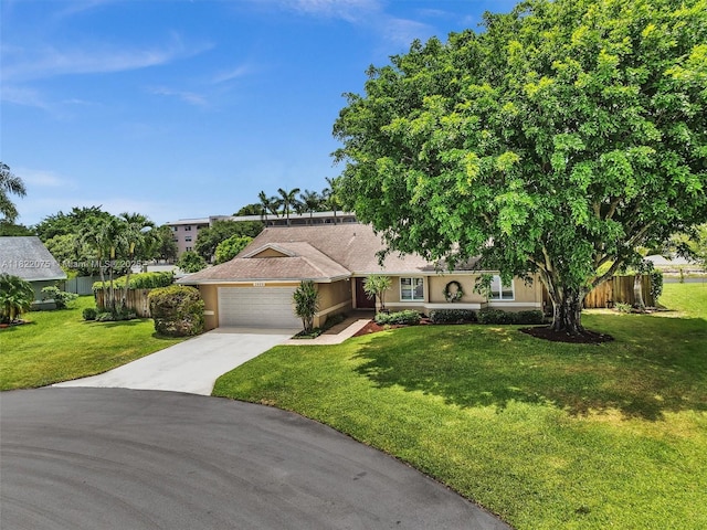 3920 NW 20th St, Coconut Creek, FL 33066 - view of front of home with a garage, driveway, and stucco siding