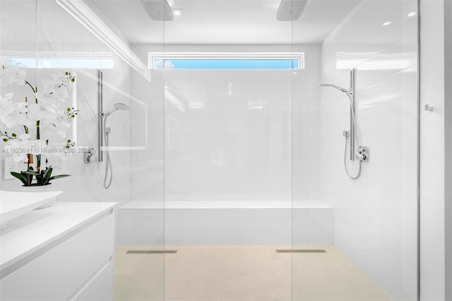 10620 SW 74th Ave, Pinecrest, FL 33156 - full bath with a tile shower and vanity