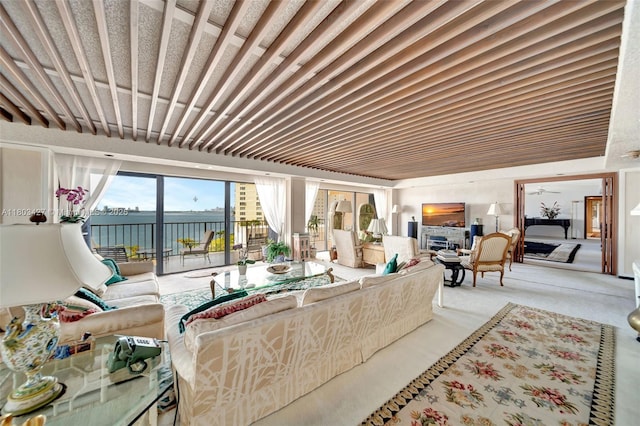 1800 NE 114th St Unit 604, Miami, FL 33181 - view of carpeted living area