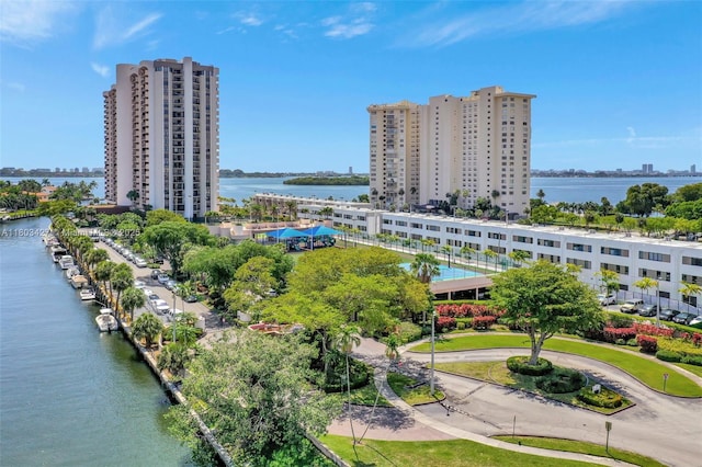 1800 NE 114th St Unit 604, Miami, FL 33181 - view of urban area with a large body of water
