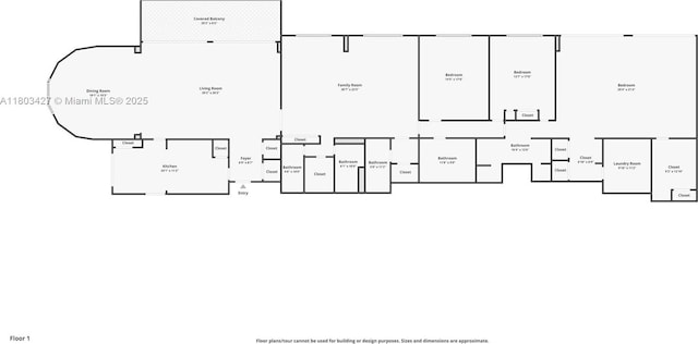 1800 NE 114th St Unit 604, Miami, FL 33181 - view of room layout