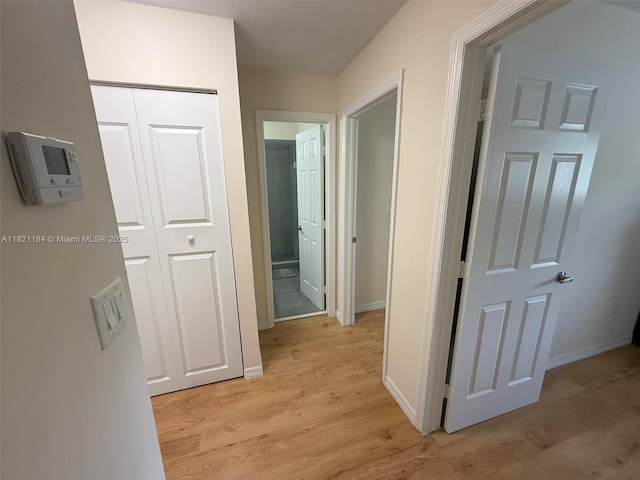 14251 SW 96th Ter Unit 14251, Miami, FL 33186 - corridor featuring light wood-type flooring and baseboards