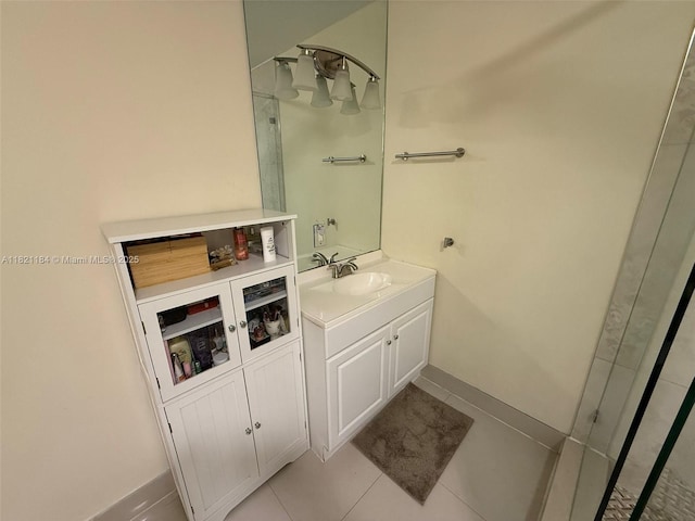 14251 SW 96th Ter Unit 14251, Miami, FL 33186 - full bath featuring vanity, tile patterned floors, and a shower
