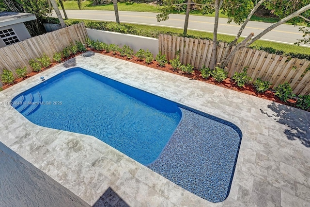 7340 Andorra Pl, Boca Raton, FL 33433 - view of pool featuring a fenced backyard and a patio area