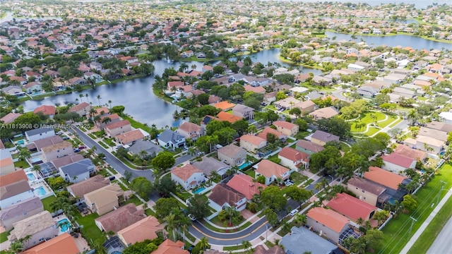 1020 NW 184th Ter, Pembroke Pines, FL 33029 - aerial view of property's location with nearby suburban area and a nearby body of water