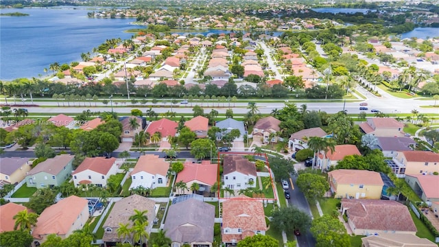 1020 NW 184th Ter, Pembroke Pines, FL 33029 - aerial perspective of suburban area with a nearby body of water