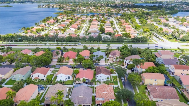1020 NW 184th Ter, Pembroke Pines, FL 33029 - aerial perspective of suburban area with a nearby body of water