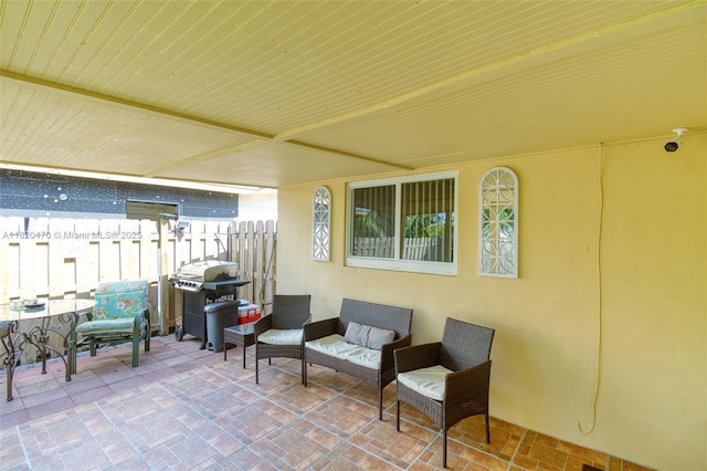 6530 NW 29th St, Sunrise, FL 33313 - view of patio featuring area for grilling