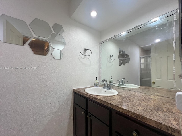 6530 NW 29th St, Sunrise, FL 33313 - bathroom featuring vanity and a stall shower