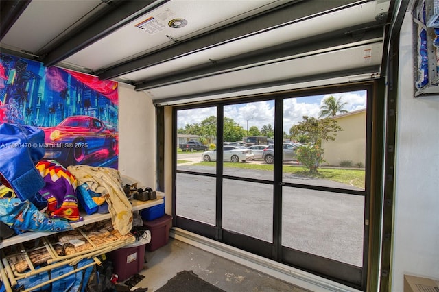 6530 NW 29th St, Sunrise, FL 33313 - recreation room with unfinished concrete flooring
