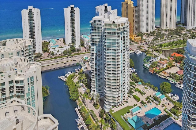 16400 Collins Ave Unit 544, Sunny Isles Beach, FL 33160 - view of urban area with a large body of water