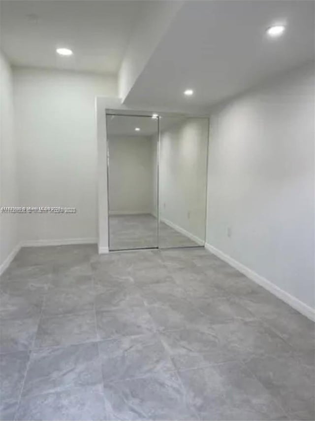 9860 SW 161st Ave, Miami, FL 33196 - unfurnished bedroom with recessed lighting