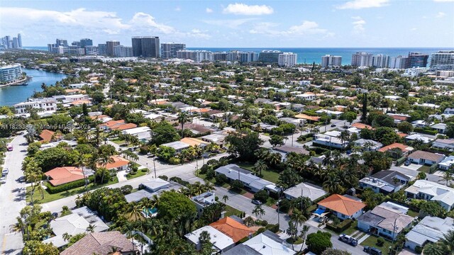 9064 Garland Ave, Surfside, FL 33154 - aerial view of property's location with a nearby body of water