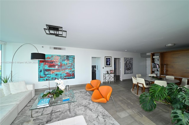2127 Brickell Ave Unit 1005, Miami, FL 33129 - living area featuring baseboards