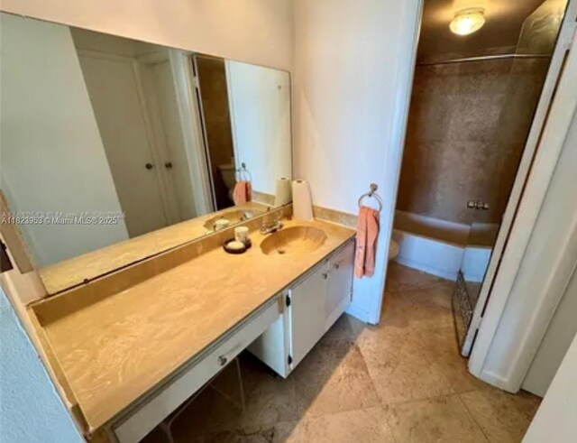 5 Island Ave Unit 5G, Miami Beach, FL 33139 - full bath featuring vanity and shower / bathtub combination